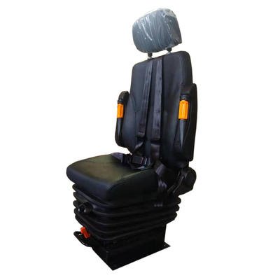 360 Rotation Base Air Suspension Seats Railway Subway With 24V Air Compressor Pump