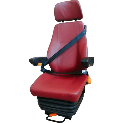 Air Suspension Universal Coal Mine Equipment Seat With 3 Point Safety Belt
