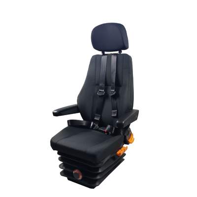 4 Point Seat Belt Mechanical Suspension For Heavy Duty Truck Tour Bus Driver Seat