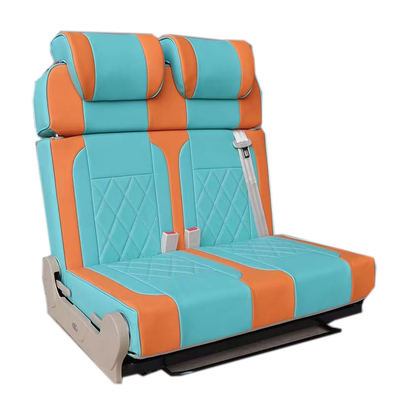 Caravan Folding Campervan Double Seat High Backrest Bed Seat Van Rv Modified Car Seats