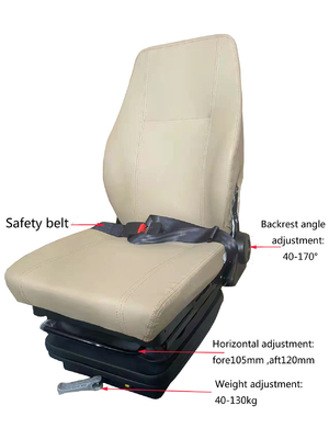 Mechanical Seat Suspension Patrol Speed Boat Yacht Port Equipment Driver Seat