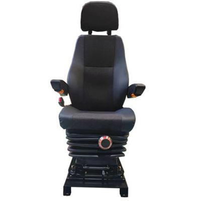 Swivel Car Seat with Mechanical Suspension Sliding Rail and Adjustable Back Angle