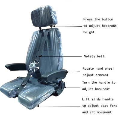 Simple Type Seat For Bridge Tower Crane Aircraft Model Teaching Seat