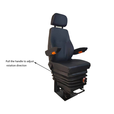 Mechanical Suspension Rotating Base Height Adjustable Train Seat