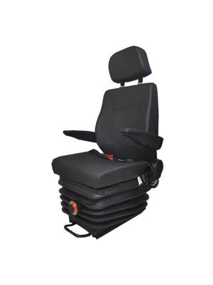 Mechanical Suspension Seat Backrest Adjustable Engineering Truck Seat
