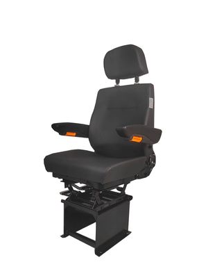 Static Seat  Aircraft Simulation Seat With Height Adjustment Pu Cover