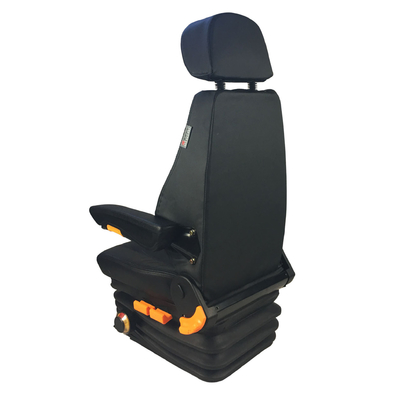 Mechanical Suspension Engineering Mechanical Car Seat With Armrest Headrest Slide Rail