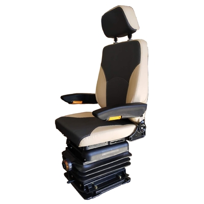 Mechanical Suspension Seat M801 High Back Cloth Cover Adjustable Heavy Plant Driver Seat For Sale