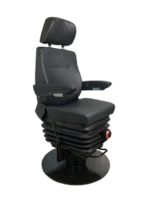 360 Rotating Train Seat With Mechanical Suspension Height Adjustment Suitable for Long Distance Travel