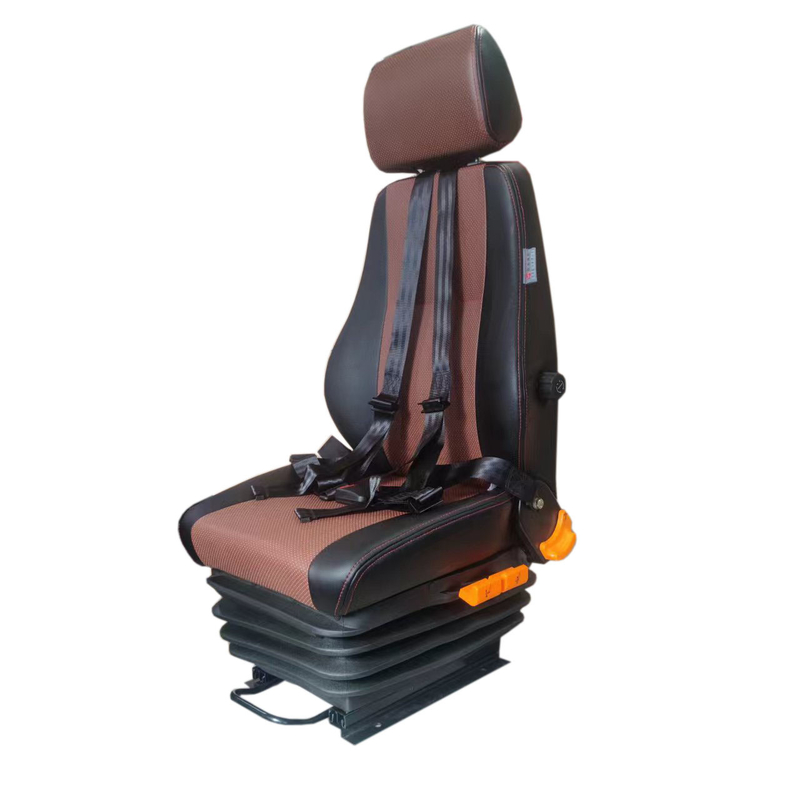 Static Seat Heating Ventilation Truck Tour Bus Portal Crane Driver Seat