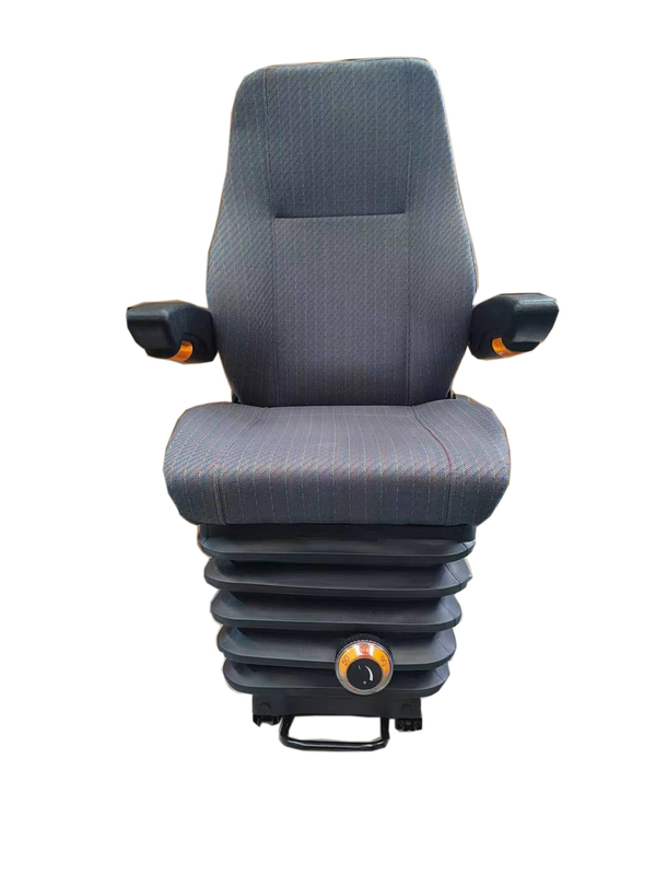 Fabric/PU Material Mechanical Suspension Seat Blue or Customized Color for Heavy Plant Trucks
