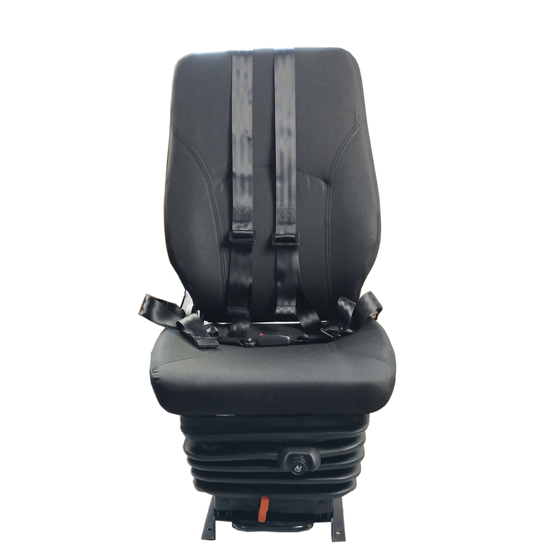 24V Electric Pumped Air Suspension Driver Seat For Truck Bus Construction Vehicles