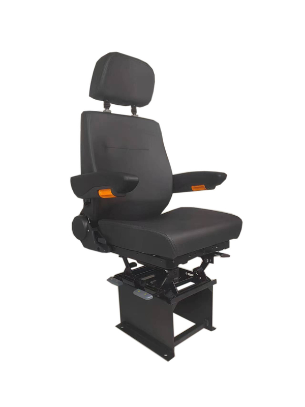 Adjustable Back Elevation Main Truck Seat for Port Terminal Equipment