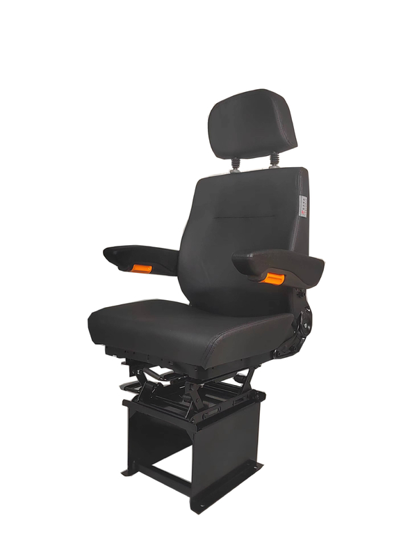 Static Seat  Aircraft Simulation Seat With Height Adjustment Pu Cover
