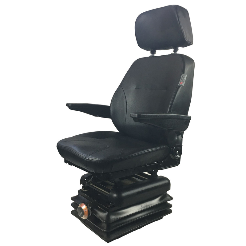 Multi-Function Mechanical Suspension Damping Loader Seat With Weight Adjustment