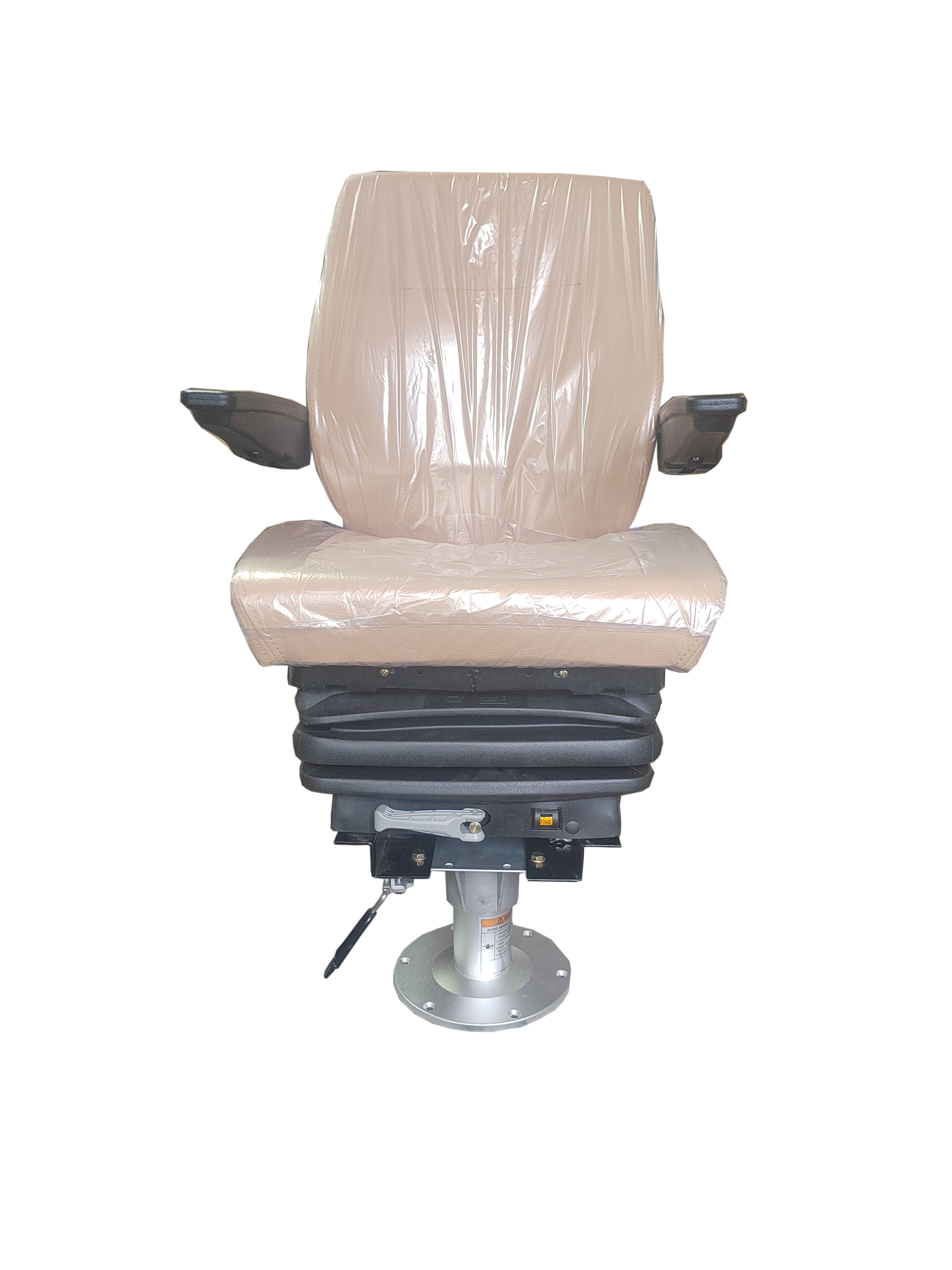Mechanical Suspension Seat Marine Patrol Speed Boat Seat With Aluminium
