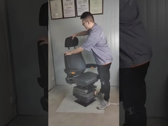 Assise à suspension mécanique multifonctionnelle réglable pour camion de mine