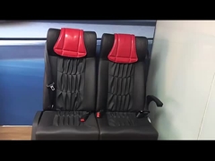 कारखाने से फाइल जेब के साथ लक्जरी पर्यटक बस यात्री सीट